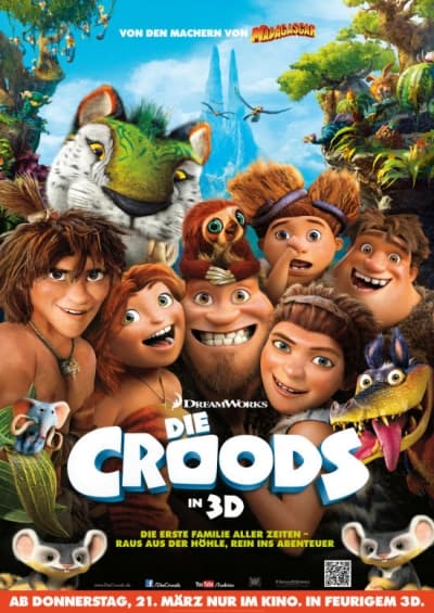 Filmplakat Die Croods