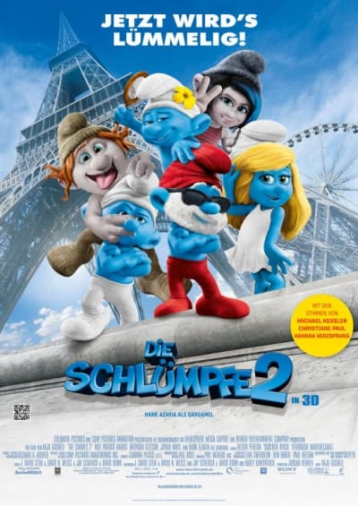 Filmplakat Die Schlümpfe 2