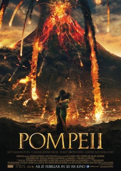Filmplakat Pompeji