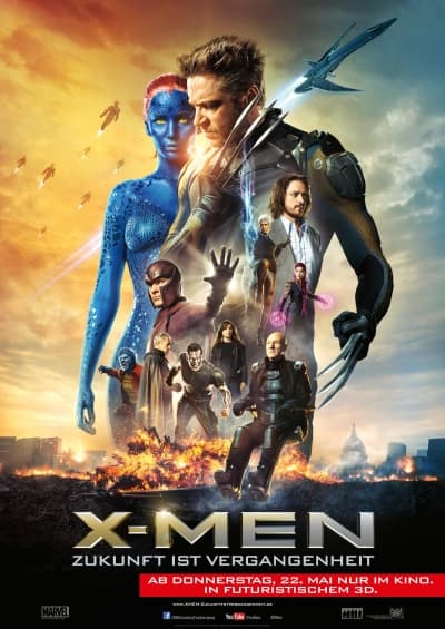 Filmplakat X-Men: Zukunft ist Vergangenheit (OV)