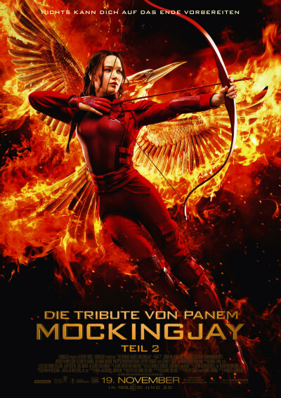 Filmplakat Die Tribute von Panem - Mockingjay Teil 2