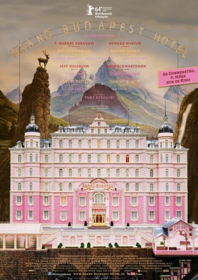 Filmplakat The Grand Budapest Hotel (OV)