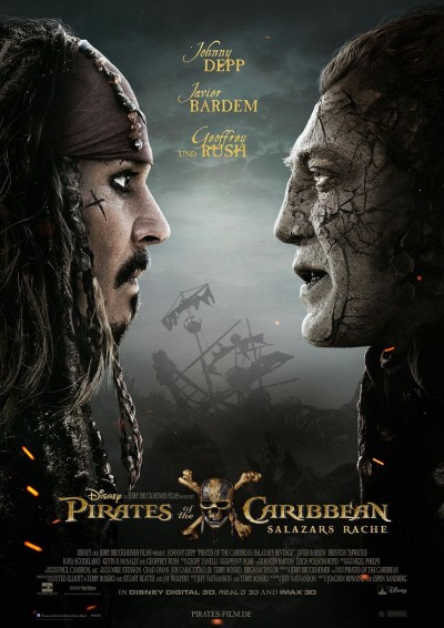 Filmplakat Pirates of the Caribbean 5: Salazars Rache