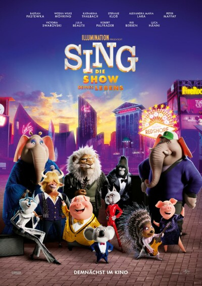 Filmplakat Sing - Die Show deines Lebens