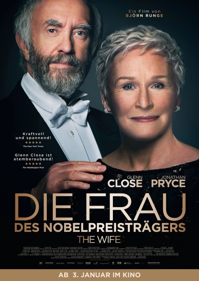 Filmplakat Die Frau des Nobelpreisträgers