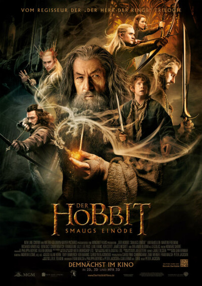 Szene aus Der Hobbit - Smaugs Einöde